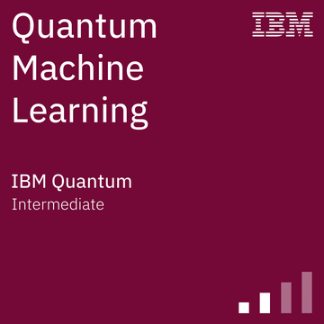 IBM Quantum — Quantum Machine Learning badge